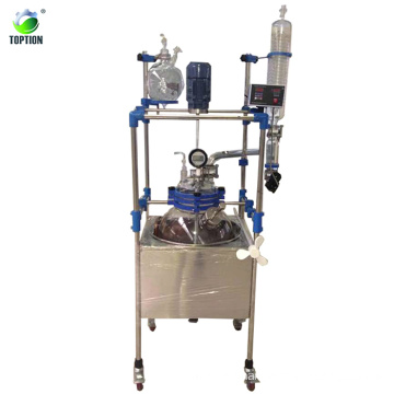 100l Sanitary Single Deck Glass Reactor With 220v/110v